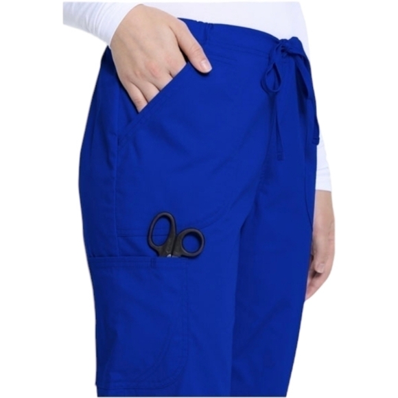SCRUBSTAR Core Essentials Stretch Drawstring Four Pocket Scrub Pant 3XL Blue - Picture 5 of 9